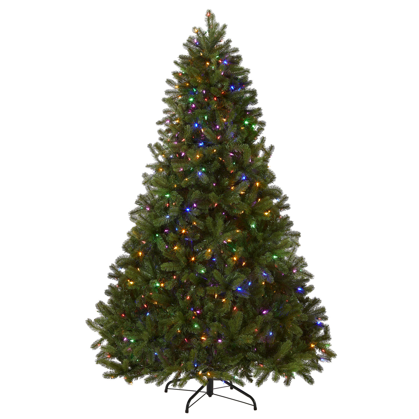 7.5 ft. Pre-Lit Downswept Douglas Fir Tree with Dual Color LED Lights - National Tree Company