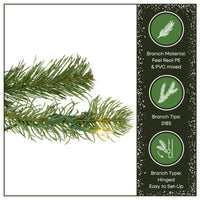 9 ft. Pre-Lit Downswept Douglas Fir Tree with Dual Color LED Lights, Plug-In - National Tree Company