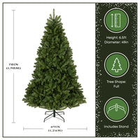 6.5 ft. Downswept Douglas Fir Hinged Tree - National Tree Company