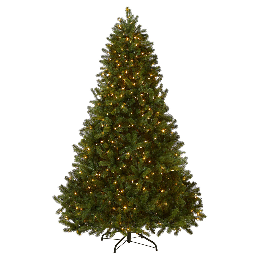 6 ft. Pre-Lit Downswept Douglas Fir Tree with Clear Lights - National Tree Company