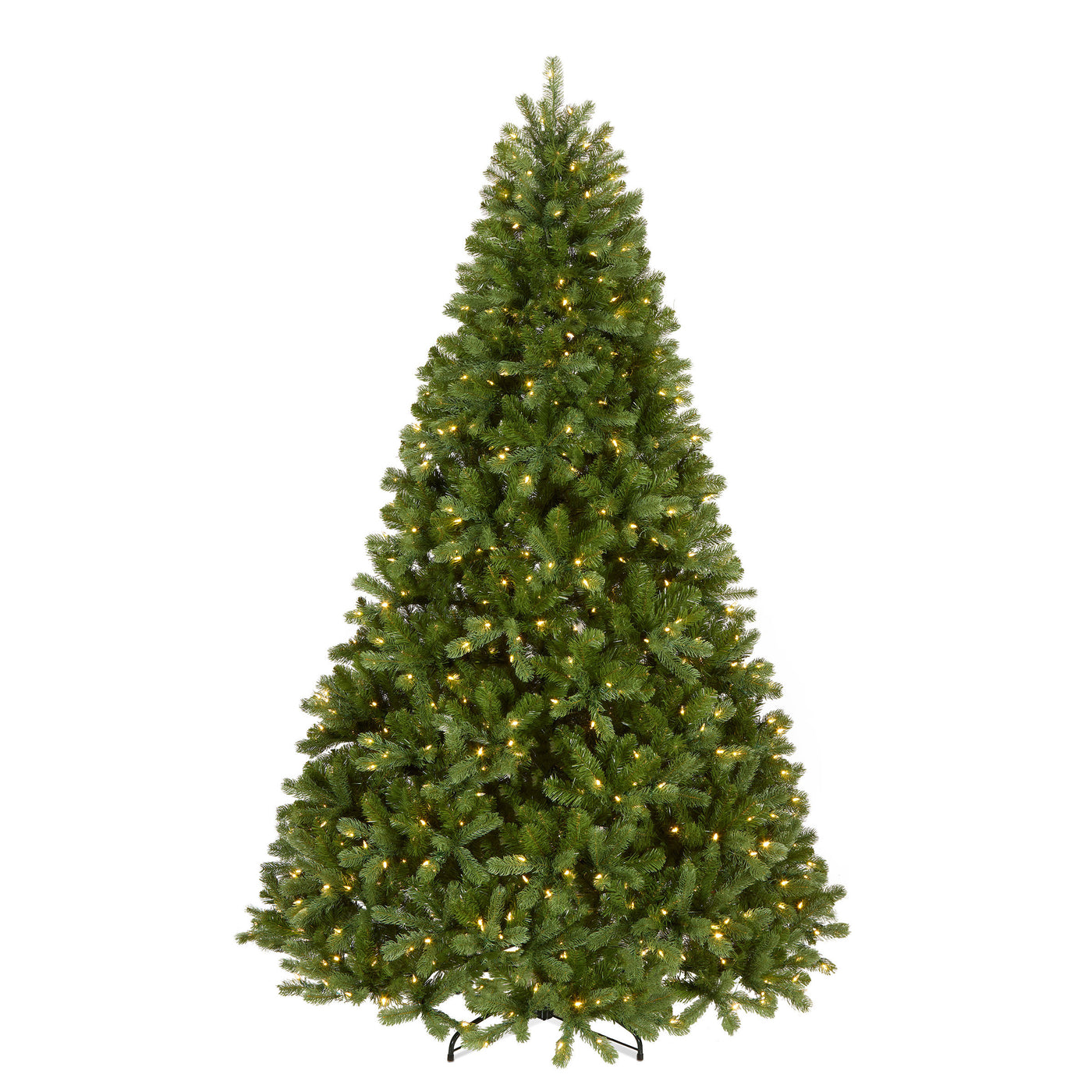 9 ft. Pre-Lit Downswept Douglas Fir Hinged Tree with Dual Color LED Lights, Plug-In - National Tree Company