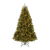 6 ft. Pre-Lit Downswept Douglas Fir Hinged Tree with Clear Lights, Plug-In - National Tree Company