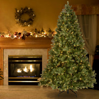 7 ft. Pre-Lit Downswept Douglas Fir Tree with 700 Clear Lights - National Tree Company
