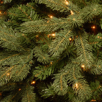 7 ft. Pre-Lit Downswept Douglas Fir Tree with 700 Clear Lights - National Tree Company