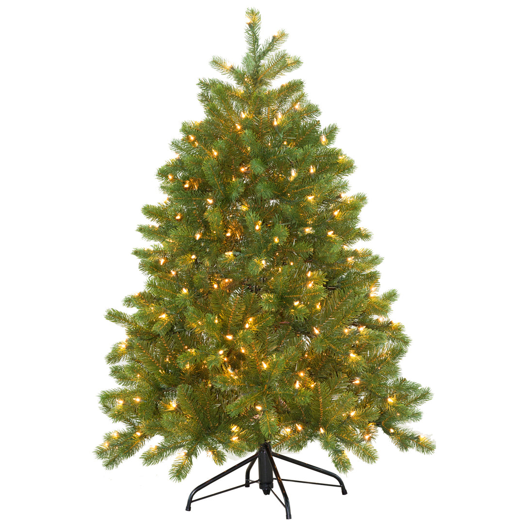 4.5 ft. Downswept Douglas Fir Tree with Clear Lights