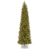 9 ft. Pre-Lit Downswept Douglas Fir Pencil Slim Tree with Clear Lights - National Tree Company