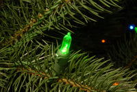 12 ft.Pre-Lit Downswept Douglas Fir Pencil Slim Tree with Dual Color LED Lights - National Tree Company