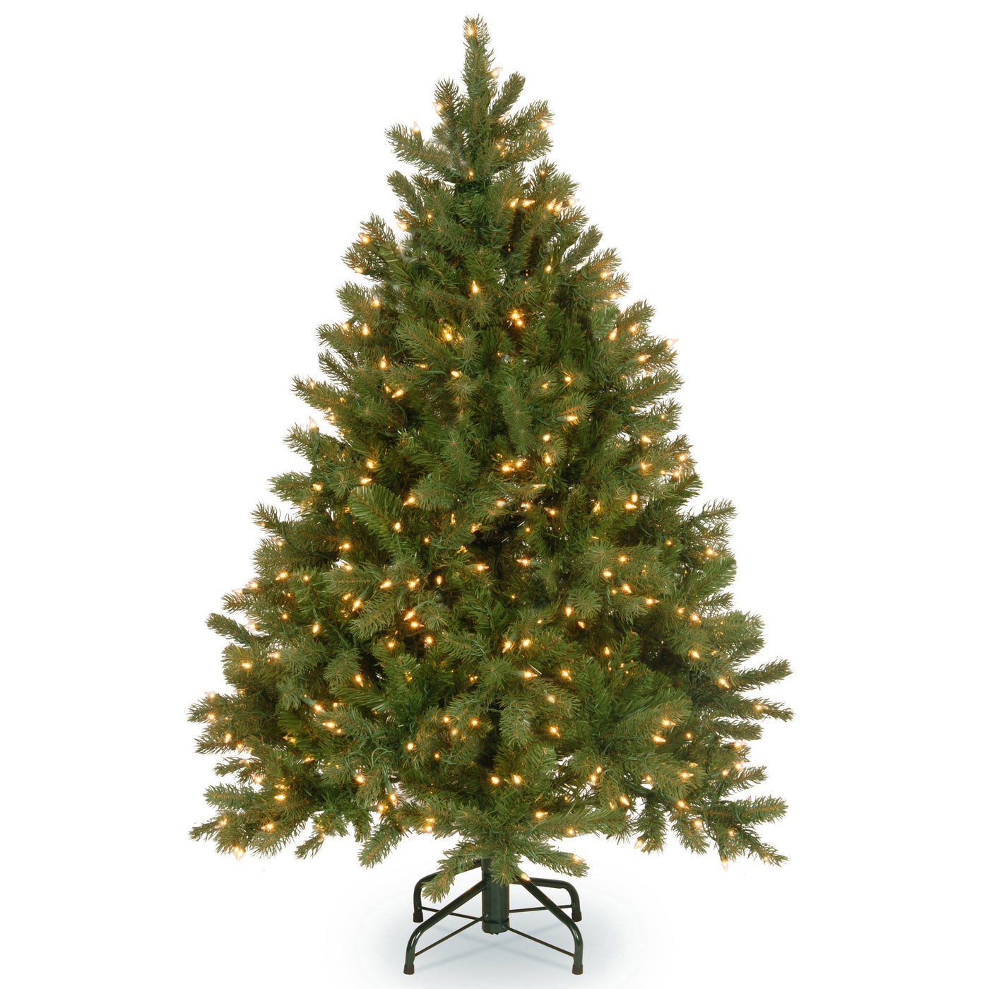 4.5 ft. Pre-Lit Downswept Douglas Fir Tree with Dual Color LED Lights - National Tree Company