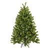 4.5 ft. Pre-Lit Downswept Douglas Fir Hinged Tree with Dual Color LED Lights, Plug-In - National Tree Company