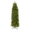 7 ft. Pre-Lit Downswept Douglas Fir Pencil Slim Tree with Dual Color LED Lights, Plug-In - National Tree Company