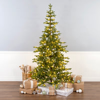 7.5 ft. Pre-Lit Dancer Pine Tree with Clear Lights - National Tree Company