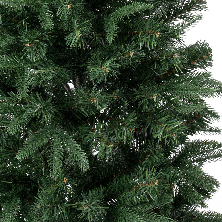 First Traditions Duxbury Slim Christmas Tree with Hinged Branches, 4.5 ft
