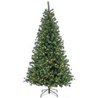 7.5 ft. Pre-Lit Cedar Spruce Tree with LED Lights - National Tree Company