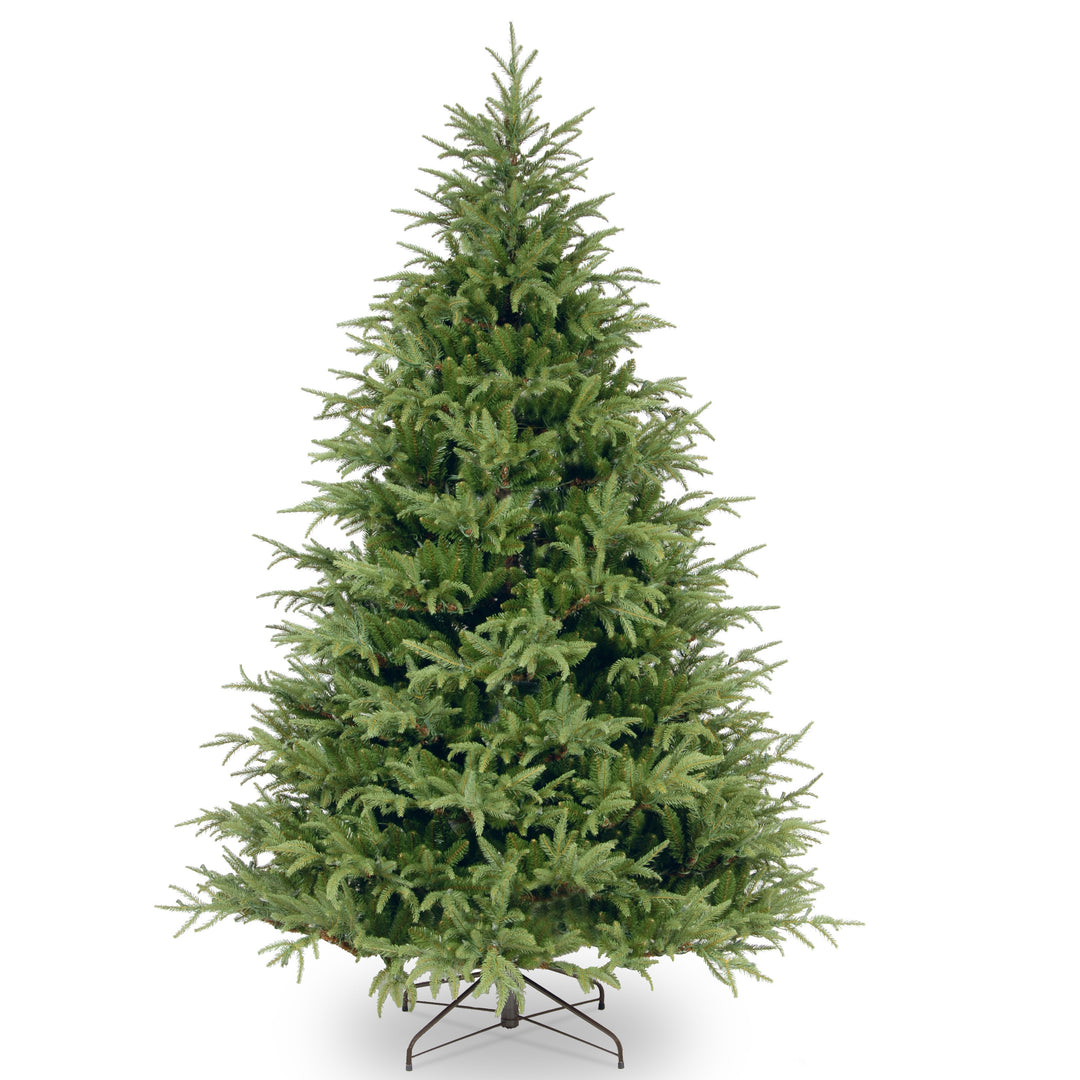 'Feel Real' Artificial Full Christmas Tree, Green, Frasier Grande, Includes Stand, 7.5 Feet