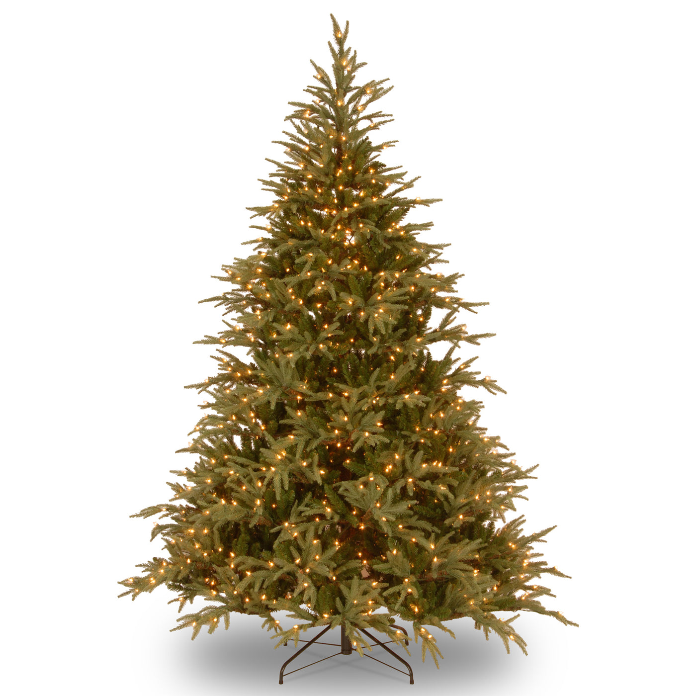 7.5 ft. Pre-Lit Fraser Grande Tree with Dual Color LED Lights - National Tree Company