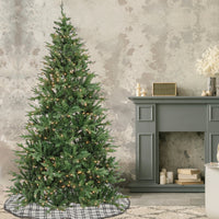 7.5 ft. Pre-Lit Hubert Fir Tree with Clear Lights - National Tree Company