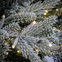 6.5 ft. Pre-Lit Holliston Tree with Dual Color LED Cosmic Lights - National Tree Company