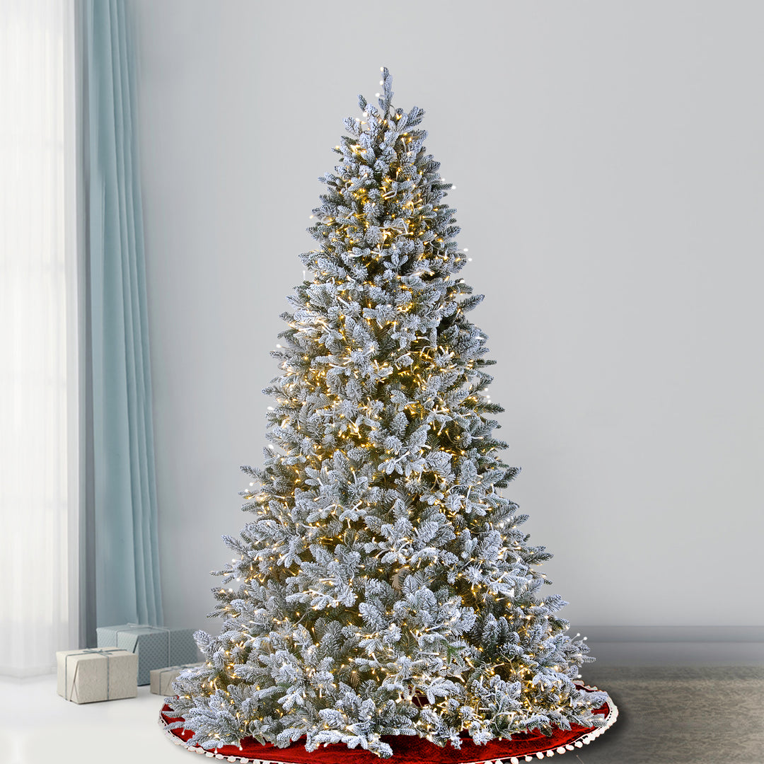 6.5 ft Iceland Fir Tree with Clear Lights