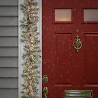 9 ft. Pre-Lit Iceland Fir Garland with Dual Color LED Cosmic Lights - National Tree Company