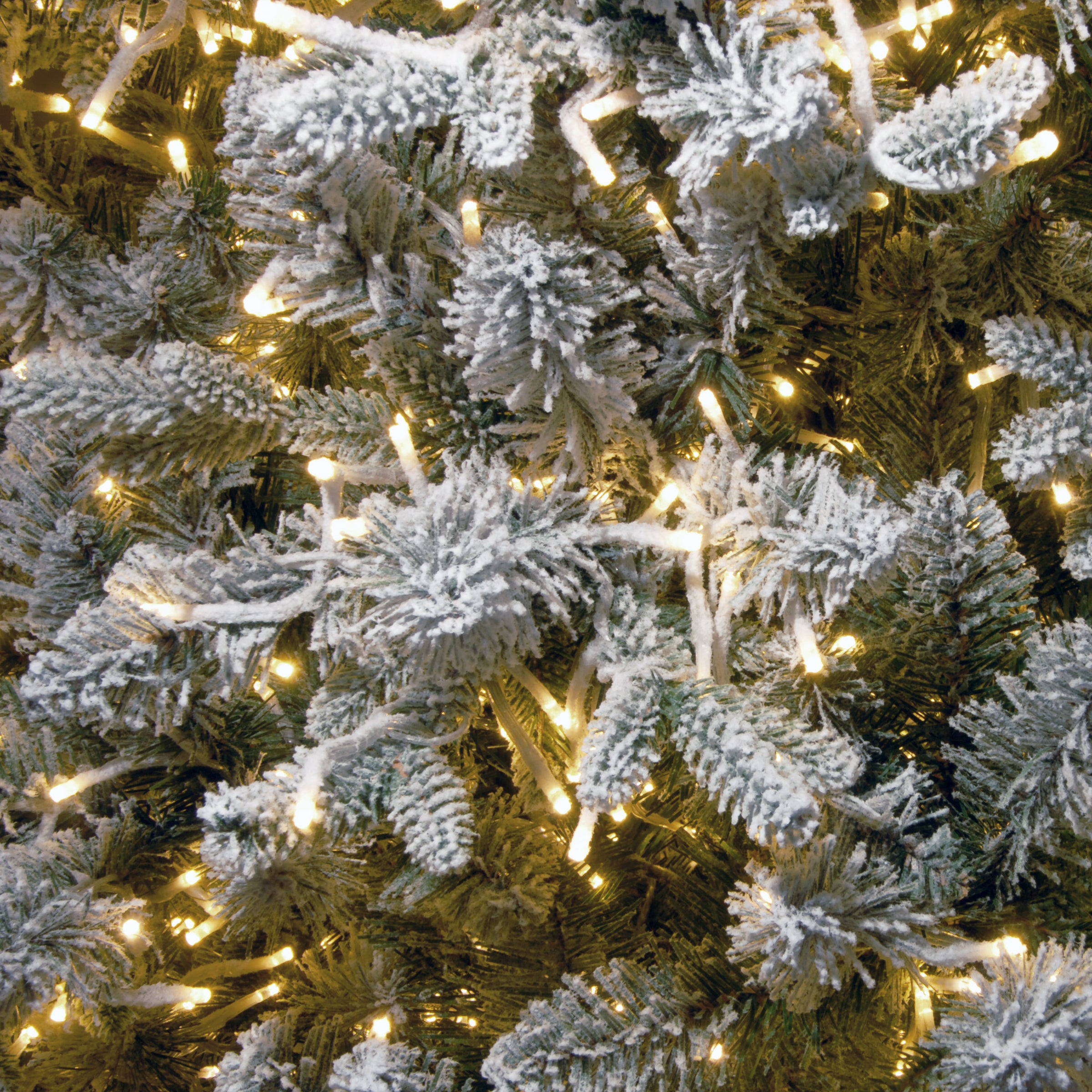 9 ft. Pre-Lit Iceland Fir Tree with Dual Color LED Cosmic Lights