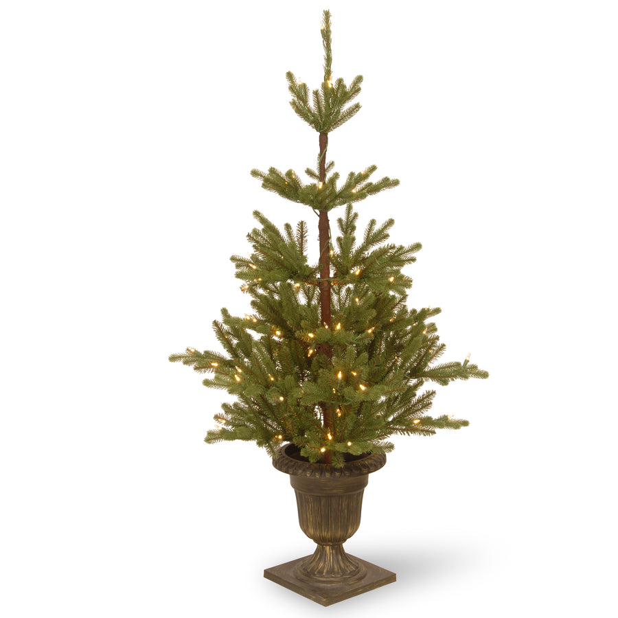 4.5 ft. Pre-Lit Imperial Spruce Tree with Clear Lights - National Tree Company