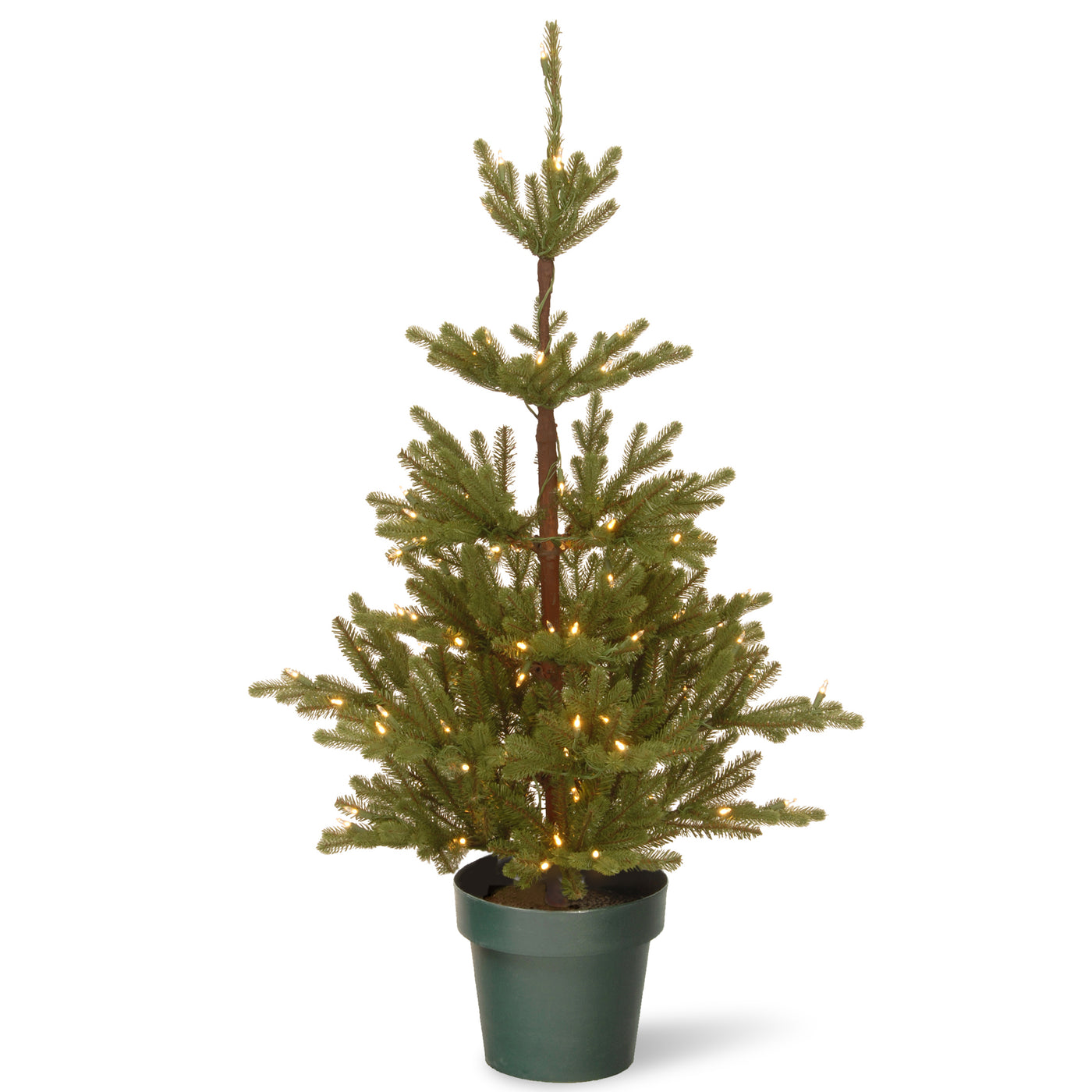 4 ft. Pre-Lit Imperial Spruce Tree with Clear Lights - National Tree Company