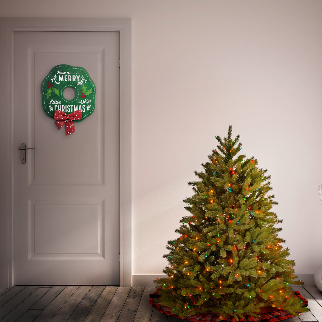 4.5 ft Jersey Fraser Fir Tree with Multicolor Lights