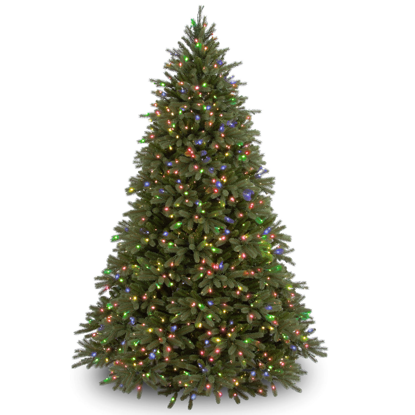 7.5 ft. Pre-Lit Jersey Fraser Fir Tree with Multicolor Lights - National Tree Company