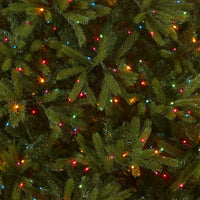 7.5 ft. Pre-Lit Jersey Fraser Fir Tree with Multicolor Lights - National Tree Company