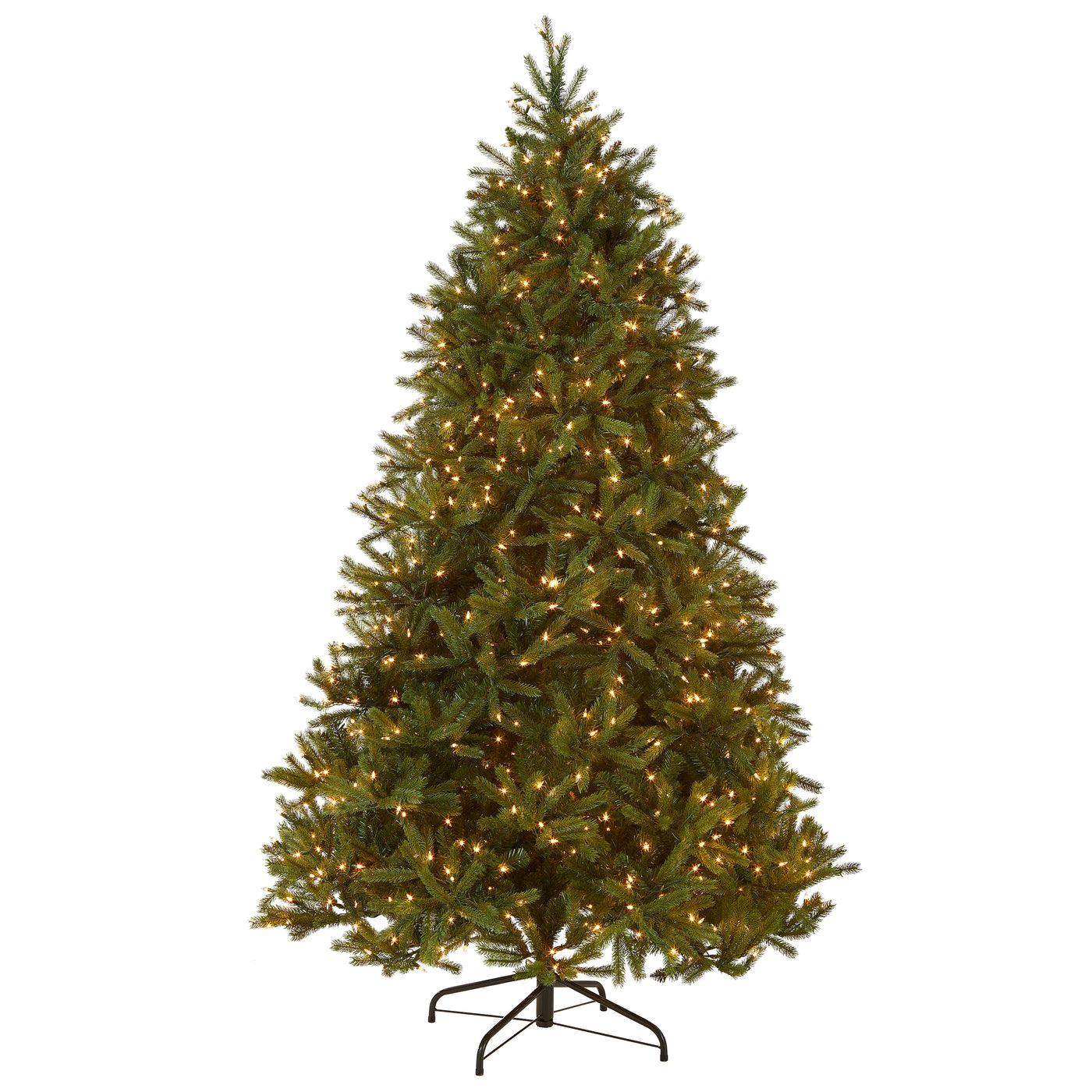 6.5 ft. Pre-Lit Jersey Fraser Fir Medium Tree with Clear Lights - National Tree Company