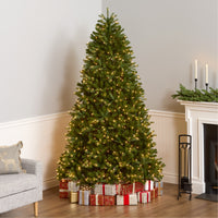 7.5 ft. Pre-Lit Jersey Fraser Fir Medium Tree with Clear Lights - National Tree Company