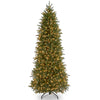 6.5 ft. Pre-Lit Jersey Fraser Fir Pencil Slim Tree with Clear Lights - National Tree Company