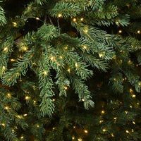 7.5 ft. Pre-Lit Jersey Fraser Fir Slim Tree with Dual Color LED Infinity Lights - National Tree Company