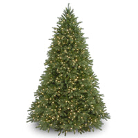 7.5 ft. Jersey Fraser Fir Deluxe Tree with Dual Color LED Lights - National Tree Company