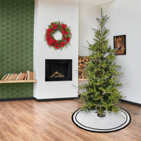 7.5 ft. Pre-Lit Lark Pine Medium Tree with Warm White LED Rice Lights - National Tree Company