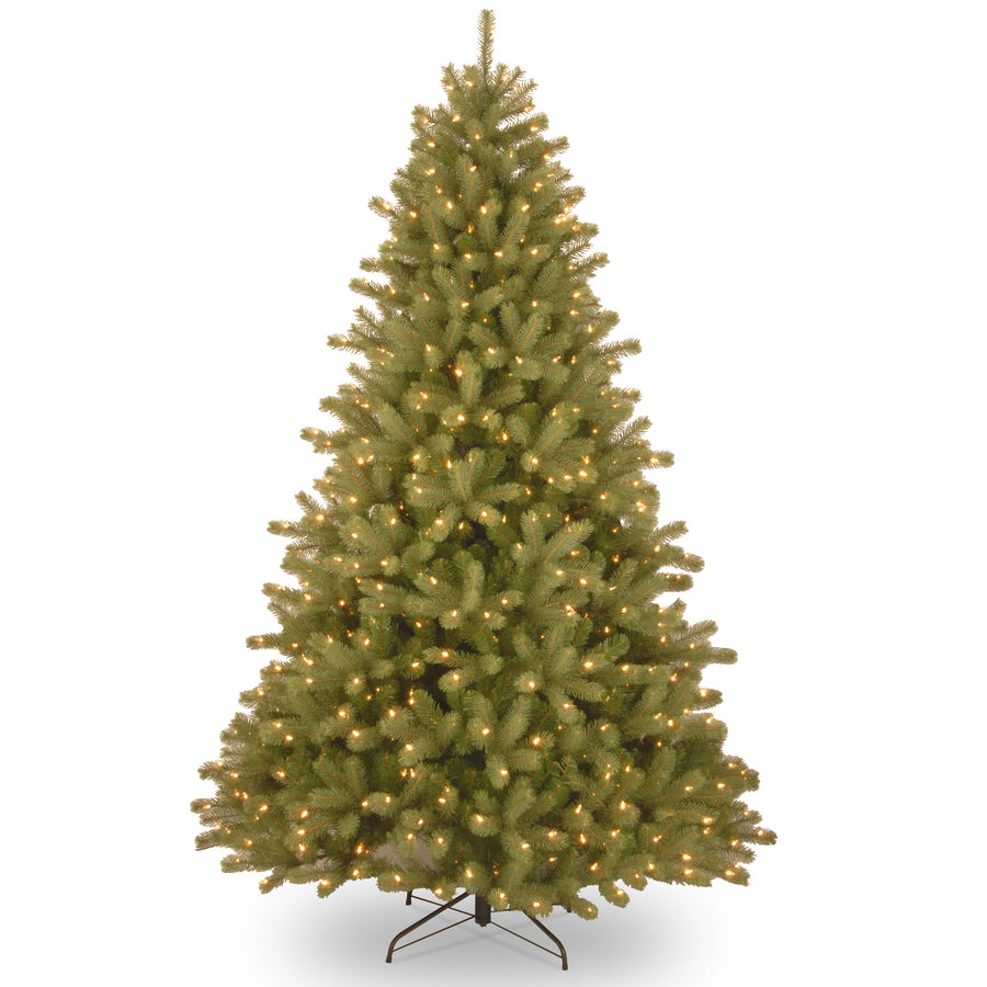 7.5 ft. Pre-Lit Lakewood Spruce Tree with PowerConnect Clear Lights - National Tree Company