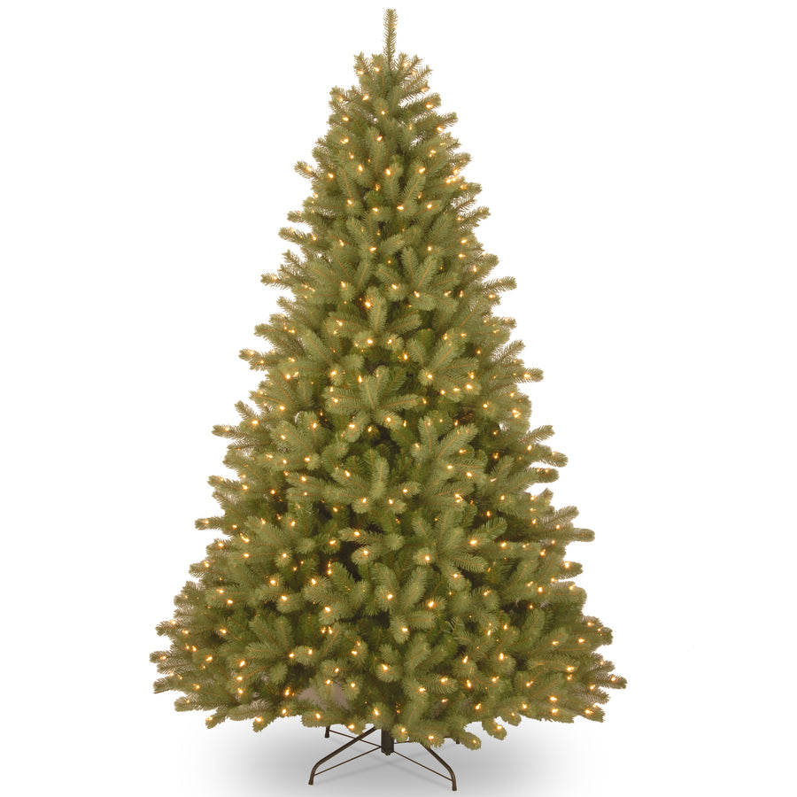 7.5 ft. Pre-Lit Lakewood Spruce Tree with Dual Color LED Lights - National Tree Company