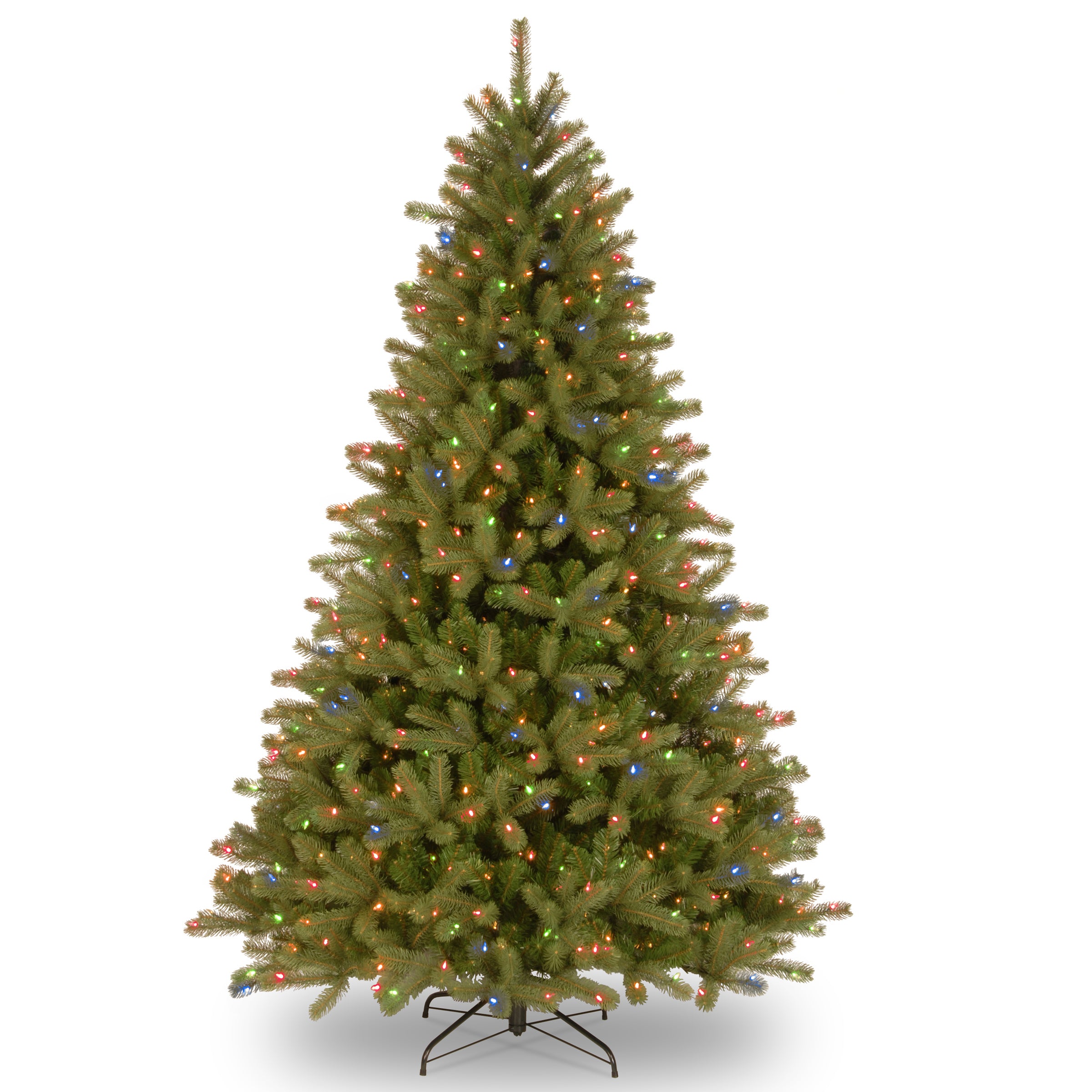 7.5 ft. Pre-Lit Lakewood Spruce Tree with Dual Color LED Lights