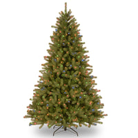 7.5 ft. Pre-Lit Lakewood Spruce Tree with Dual Color LED Lights - National Tree Company