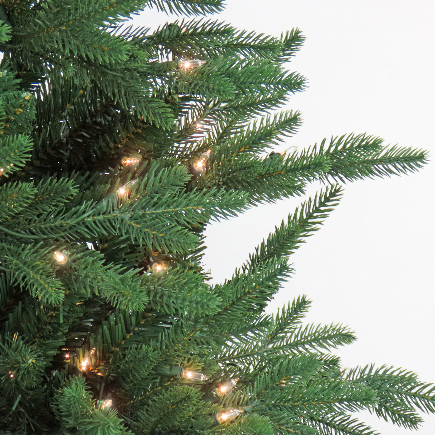 7.5 ft. Pre-Lit Merryweather Fir Feel Real Tree with Clear Lights, Plug-In - National Tree Company