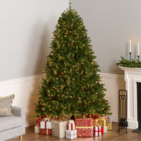 7.5 ft. Pre-Lit Newberry Spruce Tree with Clear Lights - National Tree Company