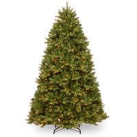 9 ft. Pre-Lit Princeton Fraser Fir Tree with PowerConnect Warm White LED Lights - National Tree Company