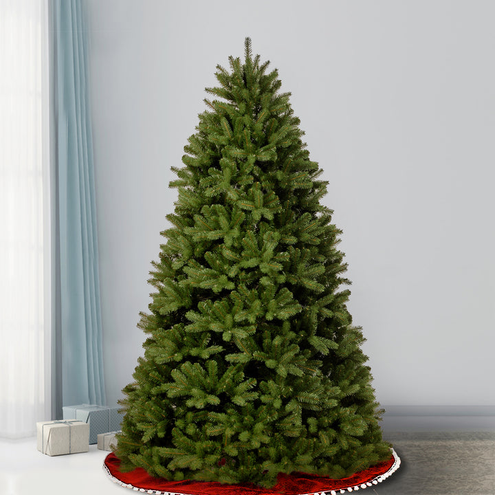 Artificial Christmas Tree, Newberry Spruce, Green, Includes Stand, 7.5 Feet