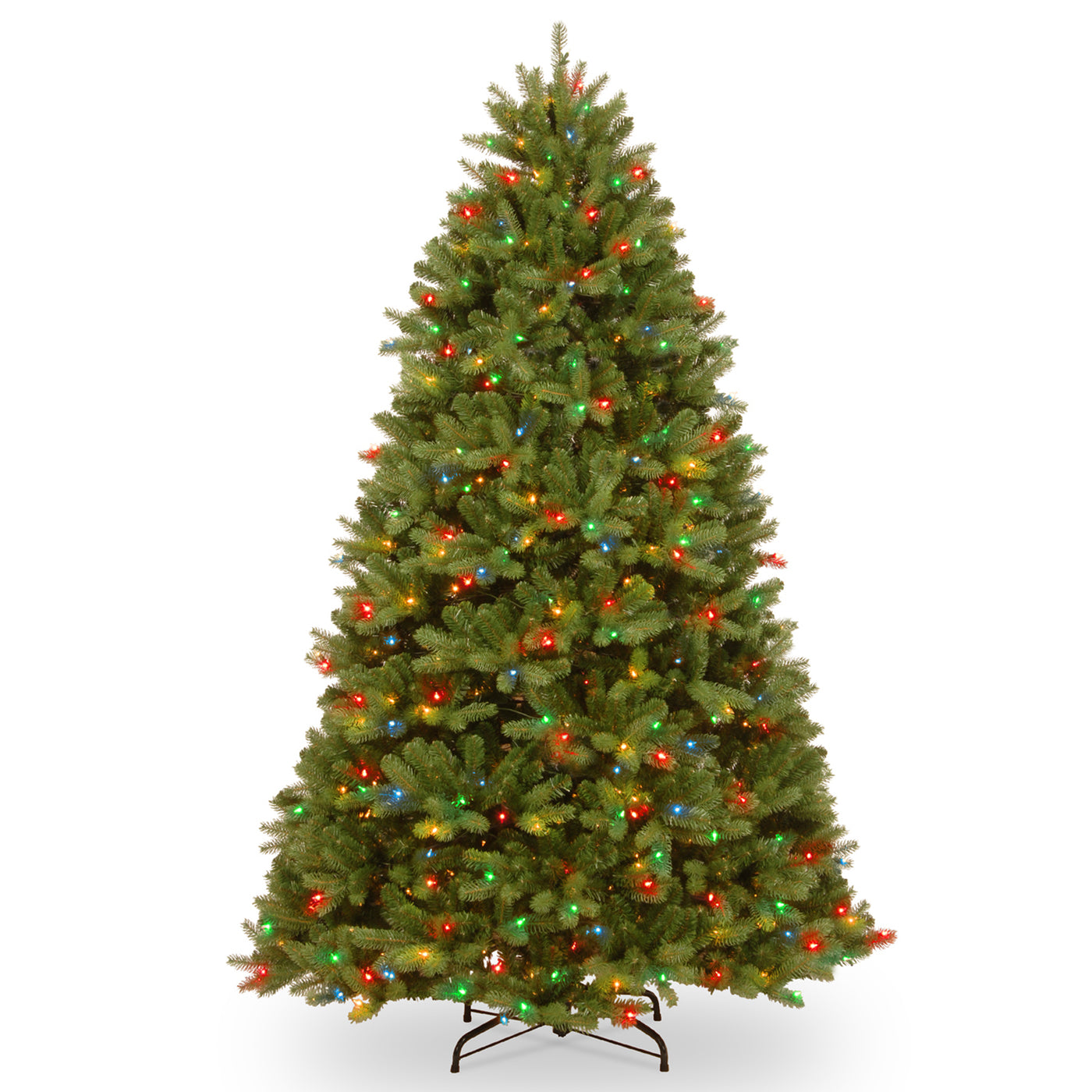 6.5 ft. Pre-Lit Newberry Spruce Tree with PowerConnect Dual Color LED Lights - National Tree Company