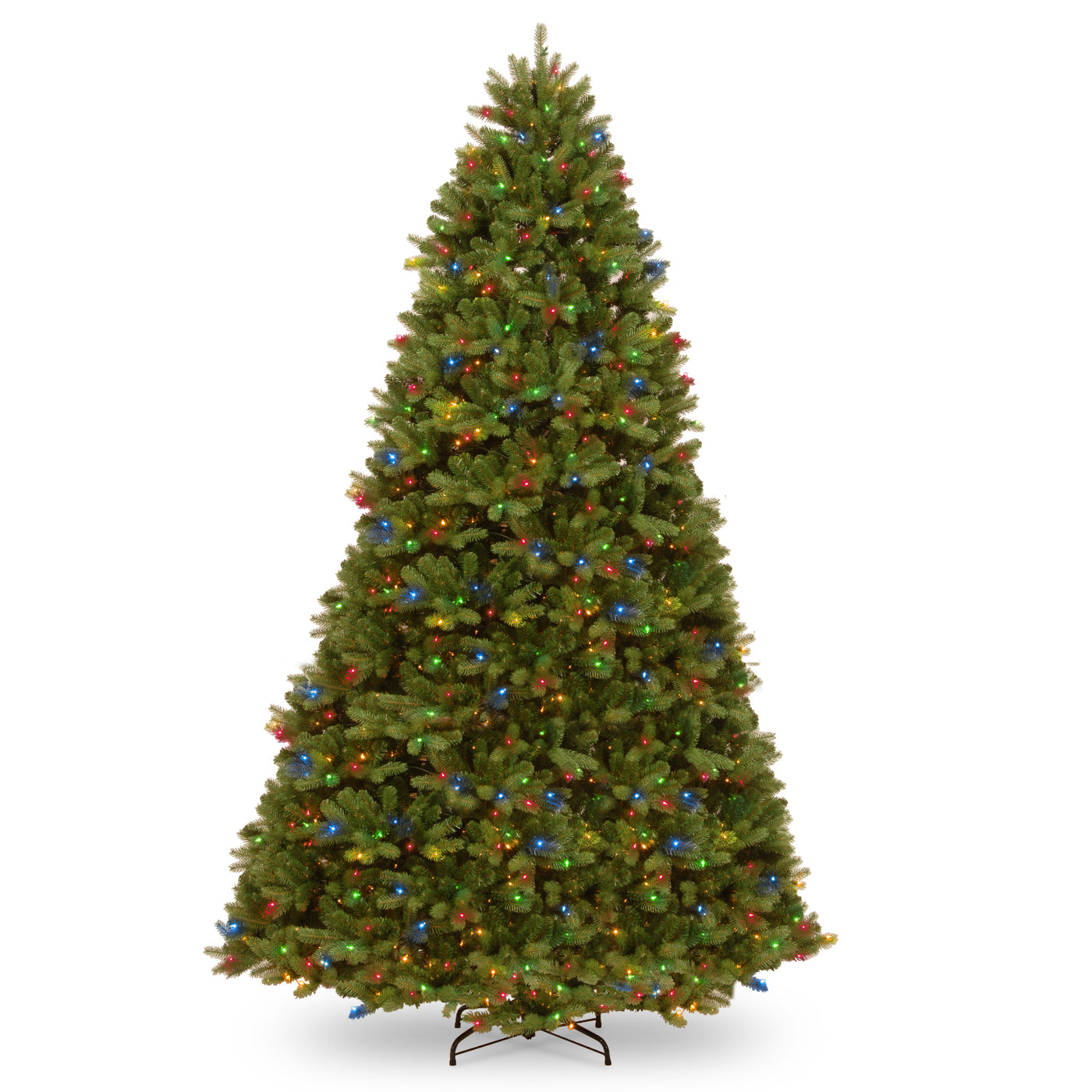 9 ft. Pre-Lit Newberry Spruce Tree with PowerConnect Dual Color LED Lights - National Tree Company