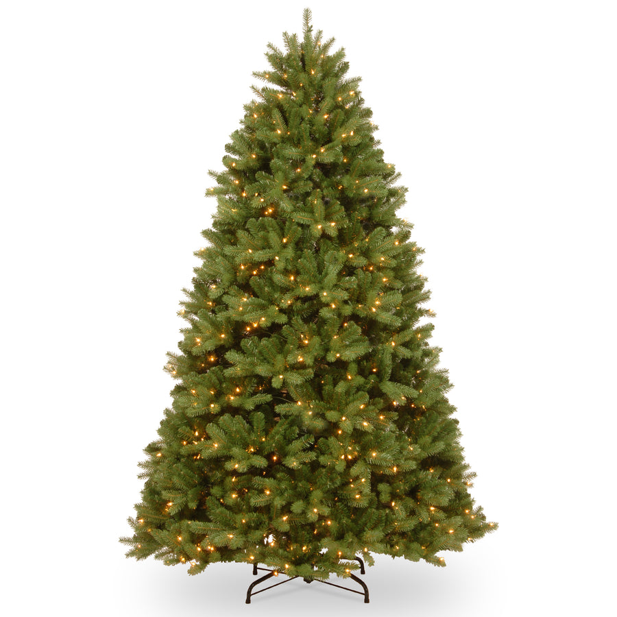 7.5 ft. Pre-Lit Newberry Spruce with PowerConnect Dual Color LED Lights - National Tree Company