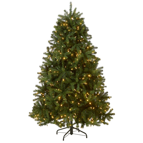 10 ft. Pre-Lit Newberry Spruce Tree with Clear Lights main image 1