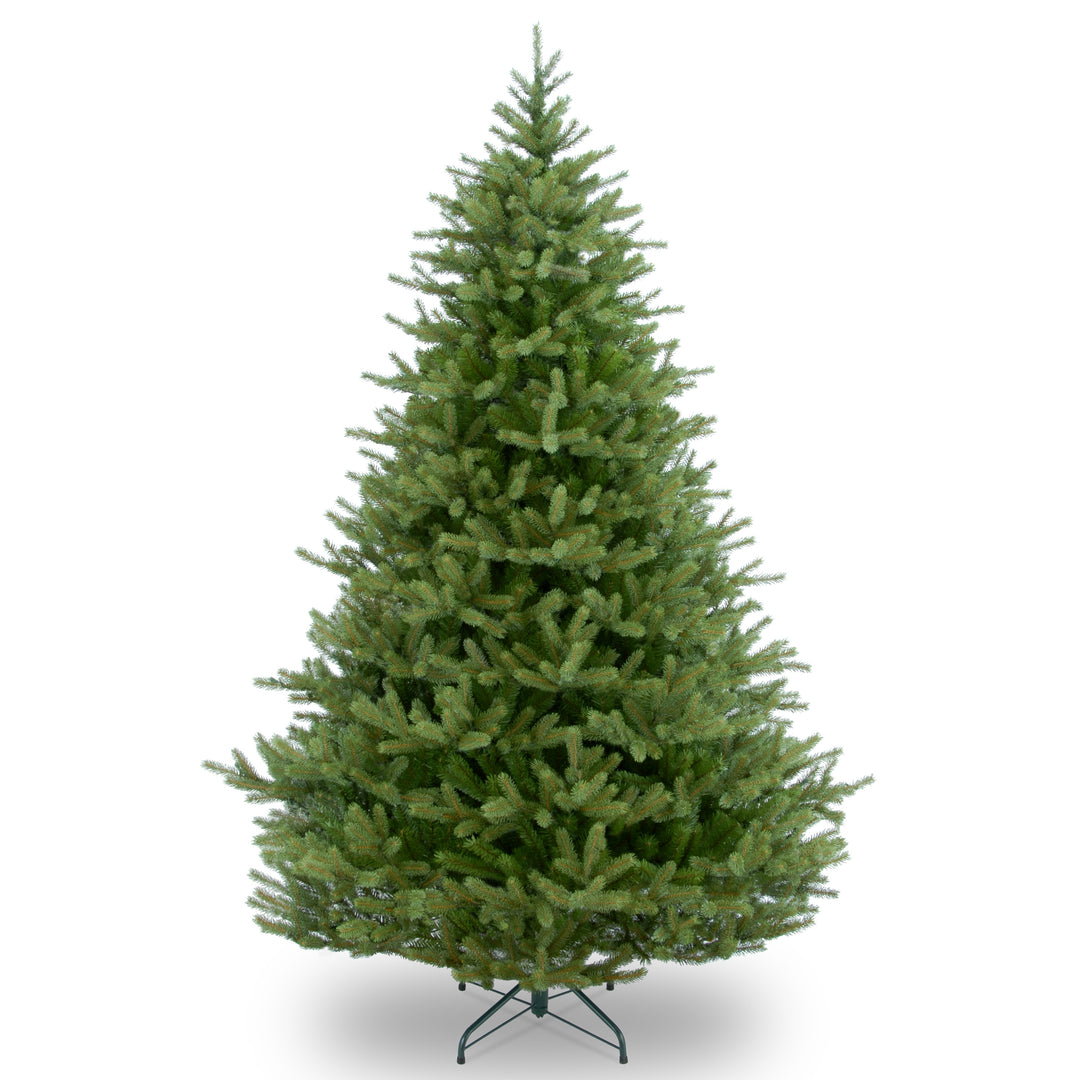 Artificial Christmas Tree, Norway Fir, Green, Includes Stand, 7 Feet