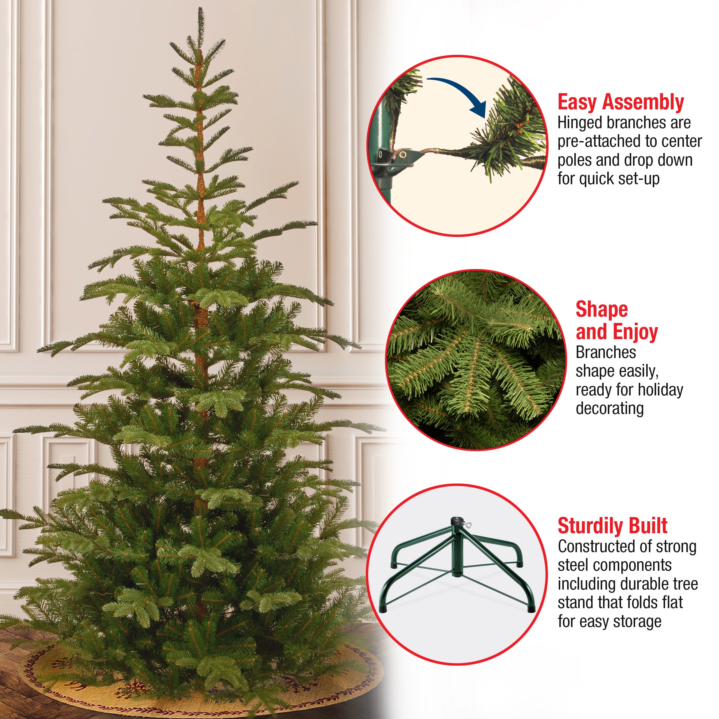 7.5 ft. Norwegian Spruce Tree · National Tree Company