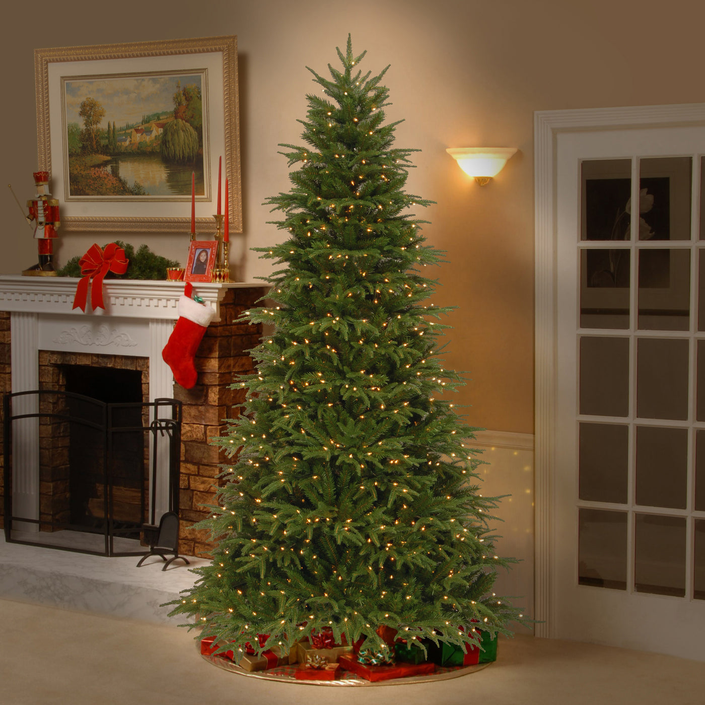 6.5 ft. Pre-Lit Northern Frasier Fir Tree with Clear Lights - National Tree Company